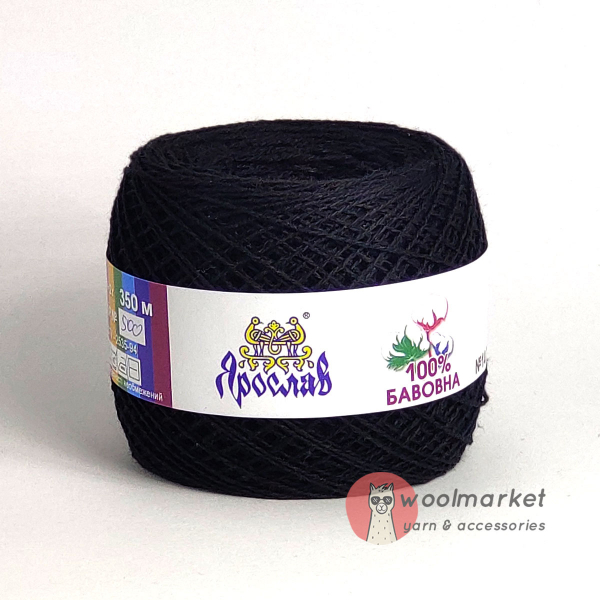 Ярослав бавовна, чорний 500