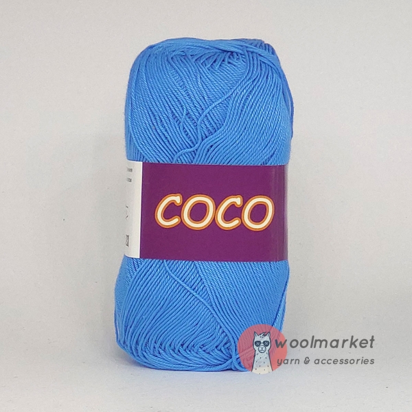 Vita Cotton Coco яскрава бірюза 3878
