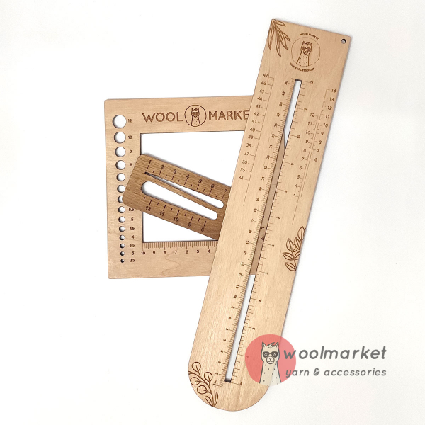 Подарунковий набір лінійок "Мірило"