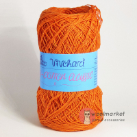 Vivchari Ethno-Cotton Classic яскравий моркв'яний 021