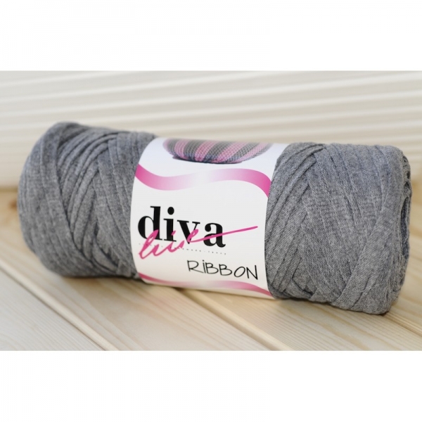 Diva Ribbon темно-серый натуральный 194