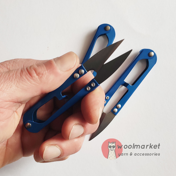 Різачки для обрізання нитки, сині, 1шт