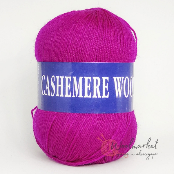 Lana Cashemere wool темная фуксия 1032