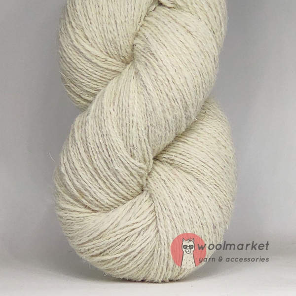 Woolmarket Colored Wool Пасми, білий мармур (молочний)