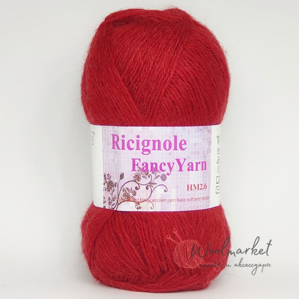 Ricignole FancyYarn HM2.6 червоний 264